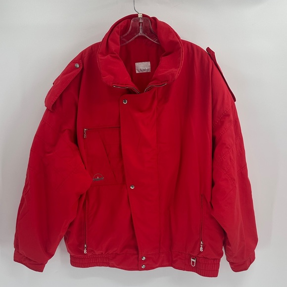 Bogner Vintage Red Ski Jacket Size 46 = XXL - Picture 1 of 13